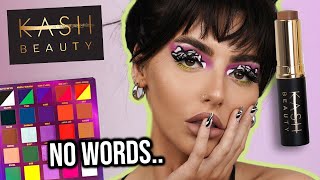 BEST Palette EVER?? I'm serious. Testing KASH BEAUTY! (First Impressions + Review)