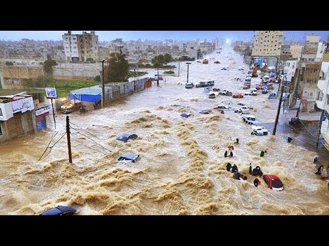 Jeddah está inundada! O mundo está chocado com cenas da Arábia Saudita!