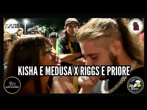 KISHA E MEDUSA X RIGGS E PRIORE | PRIMEIRA FASE | 25ª EDIÇÃO BATALHA DO CARRÃO - Tatuapé SP