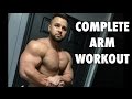 DAY IN THE LIFE | COMPLETE ARM WORKOUT
