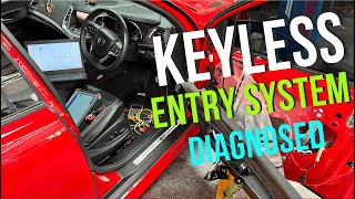 Keyless Entry System Not Working - Antenna Circuit High Voltage