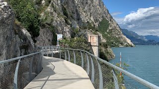 Radfahren am Gardasee: Spektakulär von Limone sul Garda nach Capo Reamol