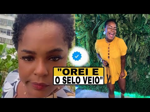 Blogueira viraliza ao comemorar o selo de verificação do instagram