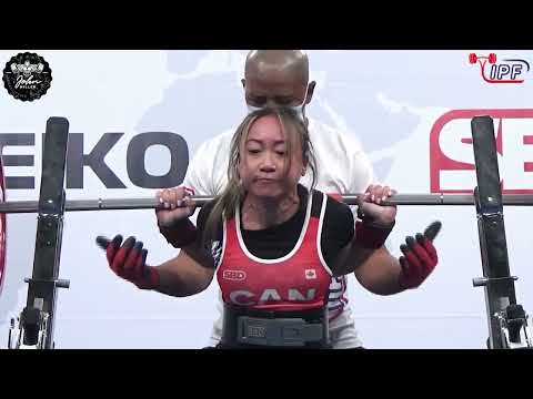 Simone Lai - 3rd Place 367.5kg Total - 47kg Class 2022 IPF World Women's Classic