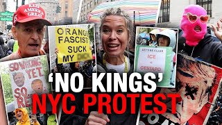 NYC 'No Kings' protesters rage against ICE, Trump, and America