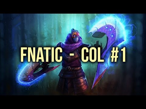 Fnatic vs Col Dota 2 EPICENTER Wildcard LB Game 1