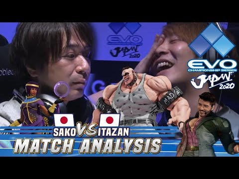 SFV CE Match Analysis: EVO Japan 2020 Top 8 - Sako vs. Itabashi Zangief