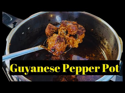 Guyanese Pepperpot Easy Step by Step Recipe! A Must-Have on Christmas Morning