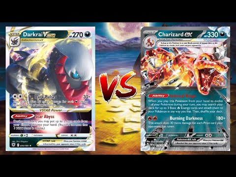 Pokemon TCG Live Darkrai VSTAR Turbo VS Charizard EX Arceus VSTAR!!