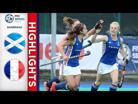 スコットランドVフランス｜女子FIHシリーズ決勝戦｜マッチ02ハイライト (Scotland v France | Women's FIH Series Finals | Match 02 Highlights)