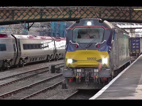 DRS Locos at Carlisle on 3rd January 2018