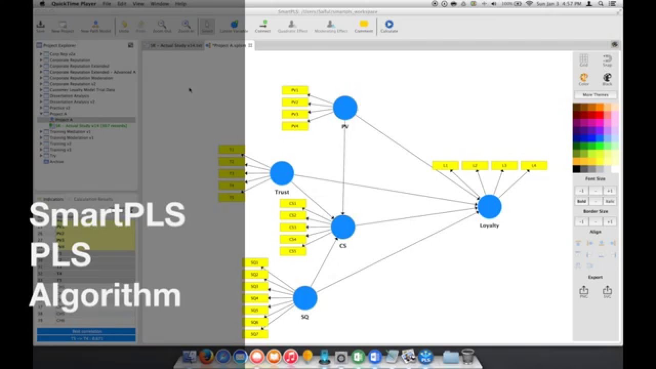 12   SmartPLS   PLS Algorithm