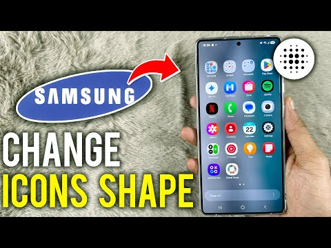 Samsung S25 Ultra How to Change Icons Shape - Full Guide
