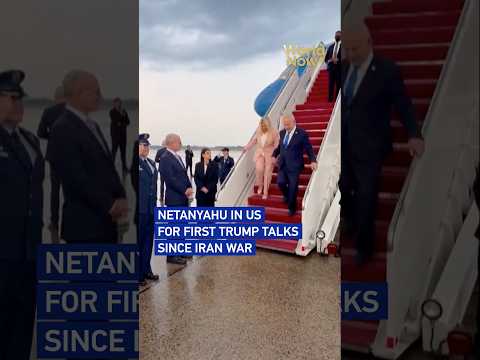 Netanyahu in US for first talks with Trump since Iran war #worldnow
