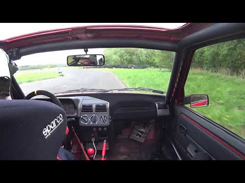 IV Power Stage Bednary 5.05.2019 - Peugeot 205 - urwana półoś!