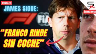 SIGUE EL BOMBAZO WILLIAMS COLAPINTO! JAMES HABLA DE NUEVO Y CARLOS SAINZ DESCONTENTO CON EL FW47