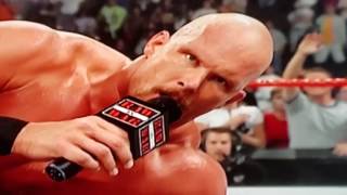 Stone Cold Taunts Rob Van Dam as Raw goes off the air and you won't believe what happened next