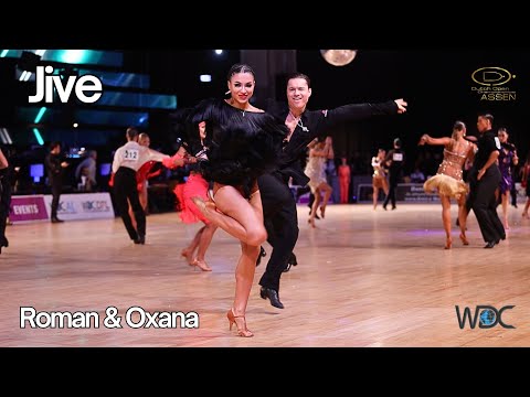 Roman Gerbey & Oxana Lukyanenko - Jive dance |  World Amateur Latin Championship