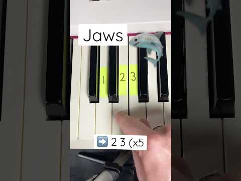 How to play Jaws on piano