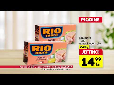 Plodine vikend akcija od 19.-20.08.2017.