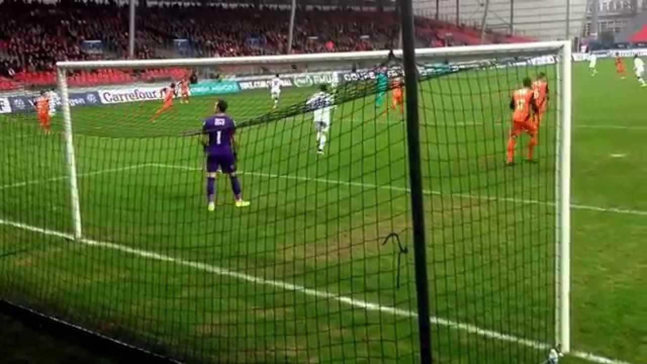 Brest-Laval 1-0 But et résumé du dernier 1/4 d'h...