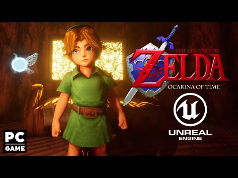 The Legend of Zelda: Ocarina Of Time - FanProject Unreal Engine 5 - Walkthrough
