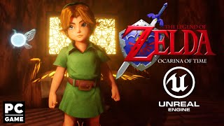 The Legend of Zelda: Ocarina Of Time - FanProject Unreal Engine 5 - Walkthrough