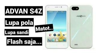 cara flash advan S4Z plus...mudahhhh