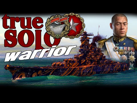 MUSASHI REAL solo Warrior - World of Warships