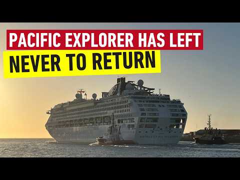 Thumbnail for P&O Pacific Explorer has GONE forever
