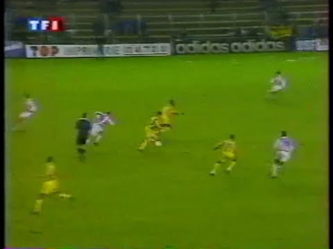 NANTES - CANNES-5-1     (TOUS LES BUTS : DIVISION 1 : SAISON 1996-1997)