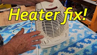 How to easily DIY Repair & Service an Electric Fan Heater and Save it from Landfill!