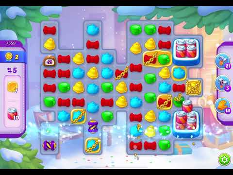 HomeScapes Level 7559 no boosters (13 moves)