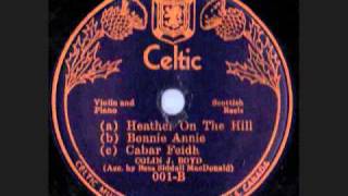 Colin J. Boyd Celtic 001 78 rpm