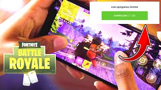 เเจก: Fortnite มือถือล่าสุด, เล่นได้ 100%✓ APK+obb #2019