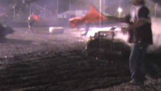 preview picture of video 'Demolition Derby1 Mid Nebraska Speedway 2007'