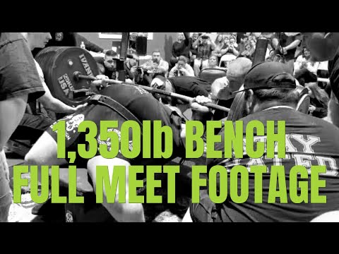 1,350lbs Full Meet Day