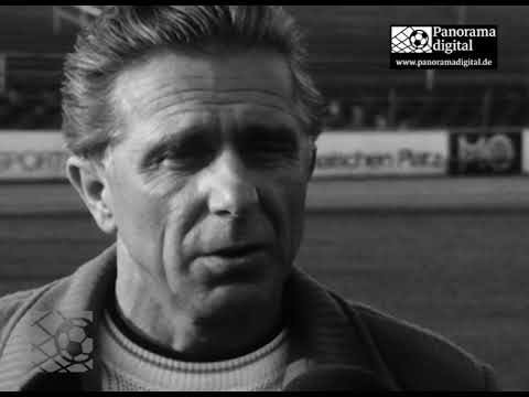 Interview mit Walter Fritzsch nach EC-Spielen @dynamodresden gegen Juventus Turin im Oktober 1973