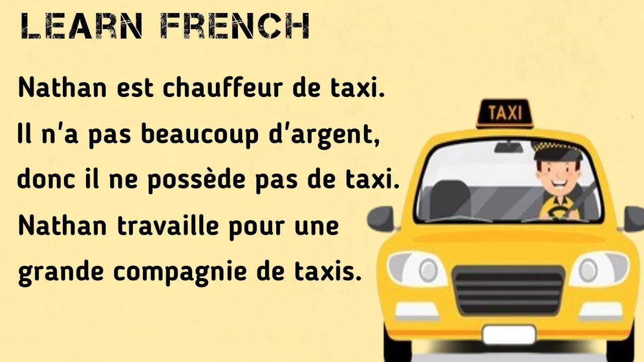 French Story for beginners ( A1-A2 )