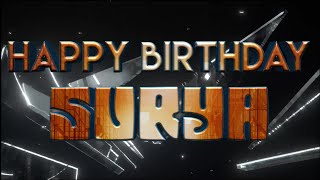 advance happy birthday surya whatsapp status