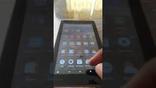 how to turn on/off auto rotate on amazon fire tablet