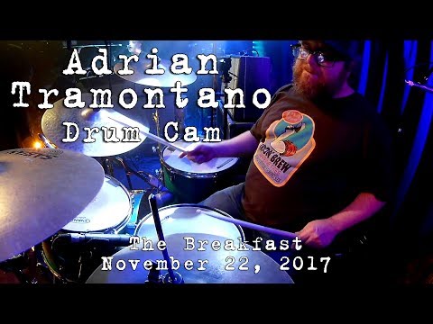 Adrian Tramontano Drum Cam - The Breakfast - 2017-11-22 - The Acoustic; Bridgeport, CT