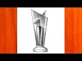 T20 World Cup 2024 Trophy Drawing How To Draw T20 World Cup Trophy 2024 T20 World Cup 2024