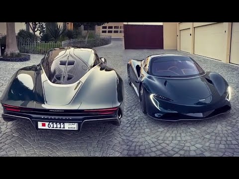 MCLAREN SPEEDTAIL - Close look and interiors