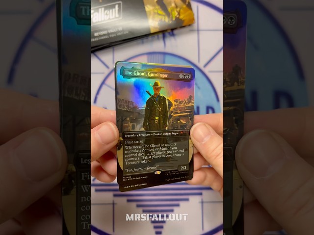 Vídeo relacionado con Cartas Magic TCG Secret Lair x Fallout Vault 33 Norse (Importacion UK)
