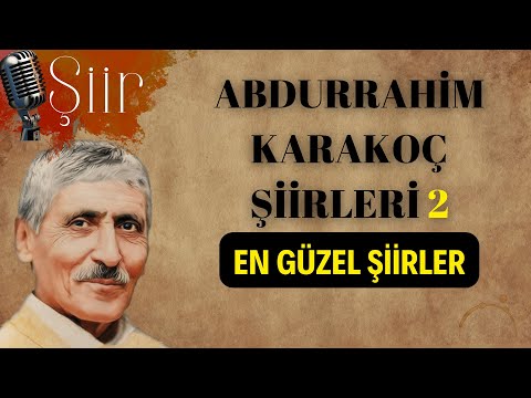 Abdurrahim Karakoç Şiirleri 2 | En Çok Dinlenen Şiirler (27 Dk. Şiir Dinletisi)