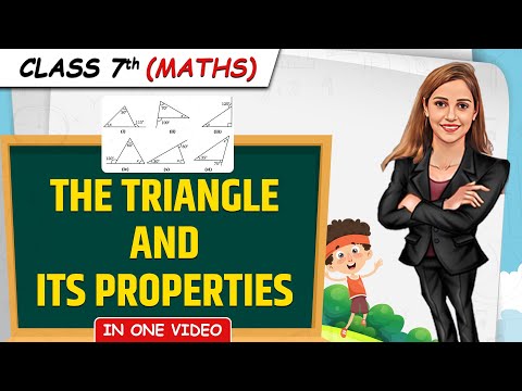The Triangle and its Properties || Full Chapter in 1 Video || Class 7th Maths || Junoon Batch