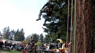 Aerial Tree Rescue Demonstration