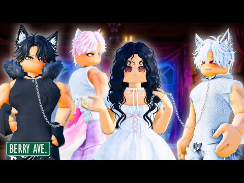 My THREE CUTE PUPPIES Just Turned Into THREE HOT GUYS?! (Berry Avenue)