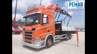 Camion plateau Scania R 540 6X2 GRUA CAJA FIJA à vendre - Image 4 | Autoline CI Camion plateau Scania R 540 6X2 GRUA CAJA FIJA | Image 4 - Autoline